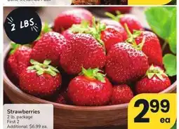 Albertsons Strawberries - 2 lb. package offer