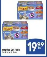 Albertsons Friskies Cat Food - 24 Pack 5.5 oz offer