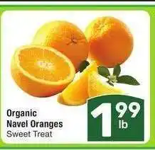 Albertsons Organic Navel Oranges - Sweet Treat offer