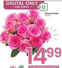 Albertsons Roses Dozen offer