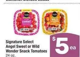 Albertsons Signature Select Angel Sweet or Wild Wonder Snack Tomatoes - 24 oz offer