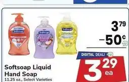 Albertsons Softsoap Liquid Hand Soap* - 11.25 oz., Select Varieties offer
