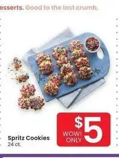 Albertsons SPRITZ COOKIES - 24 ct offer