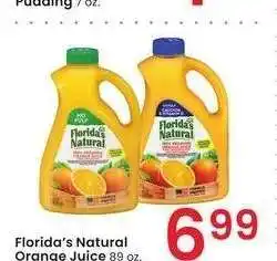 Albertsons Florida's Natural Orange Juice - 89 oz offer