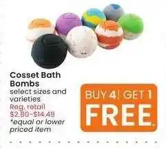 Albertsons Cosset Bath Bombs - select sizes and varieties offer