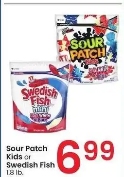Albertsons Sour Patch Kids or Swedish Fish - 1.8 lb offer