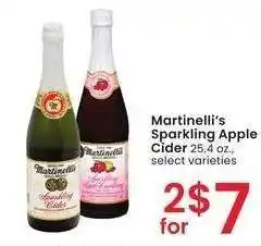 Albertsons Martinelli's Sparkling Apple Cider - 25.4 oz., select varieties offer