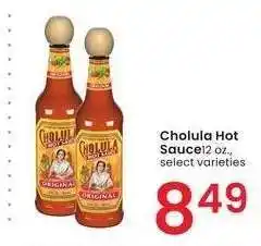 Albertsons Cholula Hot Sauce - 12 oz., select varieties offer