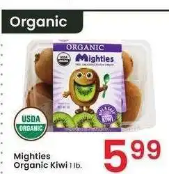 Albertsons Mighties Organic Kiwi - 1 lb offer