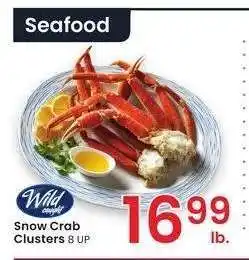 Albertsons Snow Crab Clusters - 8 UP offer