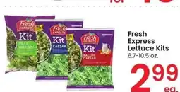 Albertsons Fresh Express Lettuce Kits - 6.7-10.5 oz offer