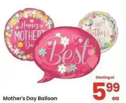 Albertsons Mother's Day Balloon offer