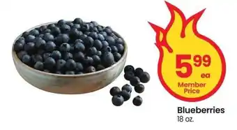 Albertsons Blueberries - 18 oz offer