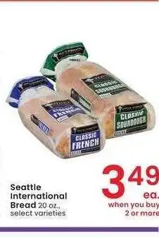 Albertsons Seattle International Bread - 20 oz., select varieties offer