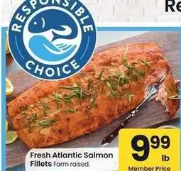 Albertsons Fresh Atlantic Salmon Fillets - Farm raised offer