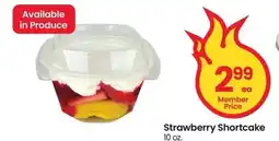 Albertsons Strawberry Shortcake - 10 oz. Available in Produce offer