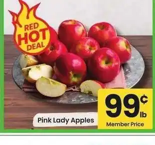 Albertsons Pink Lady Apples offer