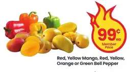 Albertsons Red, Yellow Mango, Red, Yellow, Orange or Green Bell Pepper offer