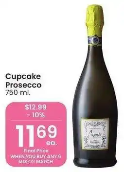 Albertsons Cupcake Prosecco - 750 ml offer