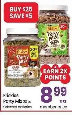 Albertsons Friskies Party Mix - 20 oz, Selected Varieties offer