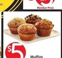 Albertsons MUFFINS - 4 ct. Selected varieties offer