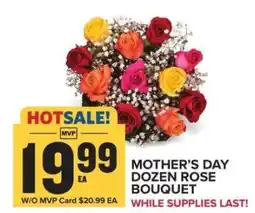 Food Lion Mother’s Day Dozen Rose Bouquet offer