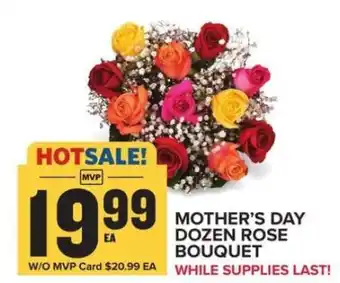Food Lion Mother’s Day Dozen Rose Bouquet offer