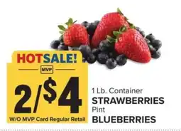 Food Lion STRAWBERRIES BLUEBERRIES offer