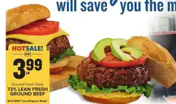 Food Lion 73% Lean Fresh Ground Beef offer