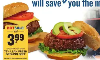 Food Lion 73% Lean Fresh Ground Beef offer