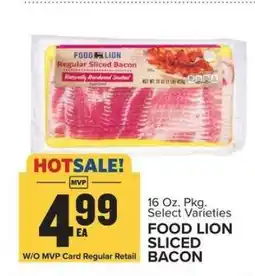 Food Lion Food Lion Sliced Bacon offer