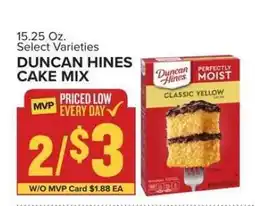 Food Lion Duncan Hines Cake Mix offer