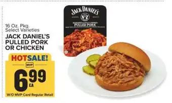 Food Lion Jack Daniel's Pulled Pork or Chicken offer