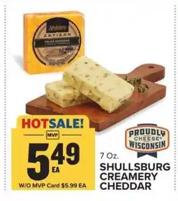 Food Lion Shullsburg Creamery Cheddar offer