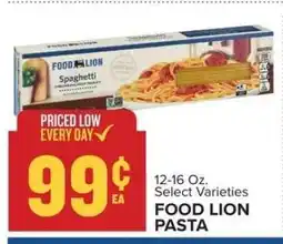 Food Lion Food Lion Pasta offer