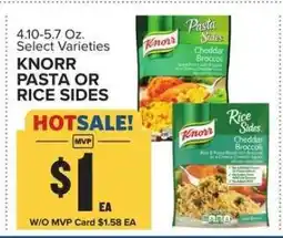Food Lion Knorr Pasta or Rice Sides offer