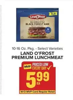 Food Lion Land O'Frost Premium Lunchmeat offer