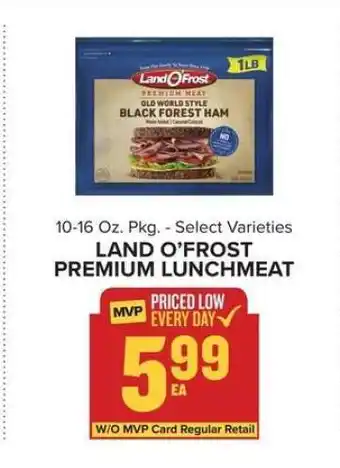 Food Lion Land O'Frost Premium Lunchmeat offer