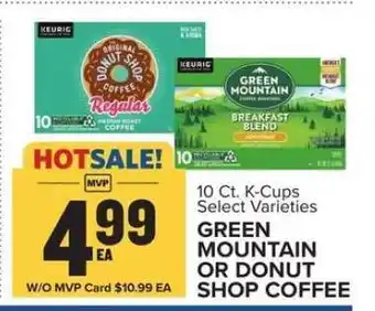 Food Lion Green Mountain or Donut Shop Coffee offer