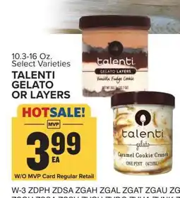 Food Lion Talenti Gelato or Layers offer