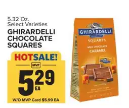 Food Lion Ghirardelli Chocolate Squares offer