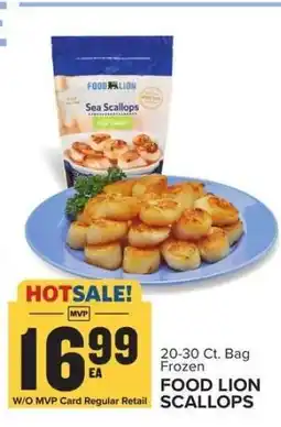 Food Lion FOOD LION SCALLOPS offer