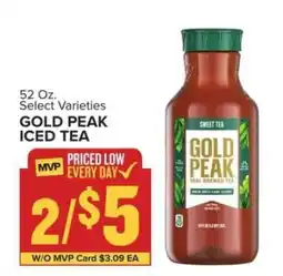 Food Lion Gold Peak Iced Tea offer