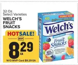 Food Lion Welch's Fruit Snacks offer
