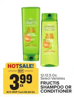 Food Lion FRUCTIS SHAMPOO OR CONDITIONER offer