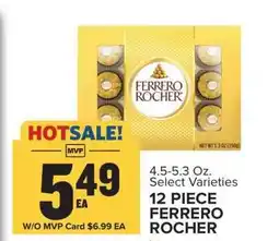 Food Lion 12 PIECE FERRERO ROCHER offer
