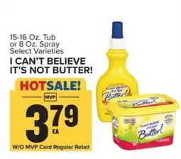 Food Lion I Can't Believe It's Not Butter! offer