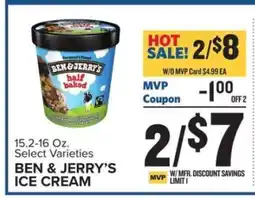 Food Lion Ben & Jerry's Ice Cream offer