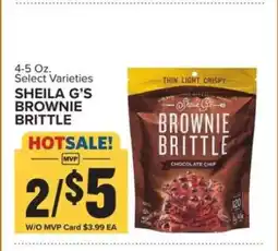Food Lion Sheila G's Brownie Brittle offer