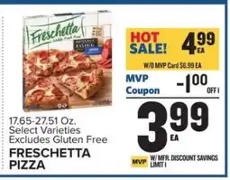 Food Lion Freschetta Pizza offer